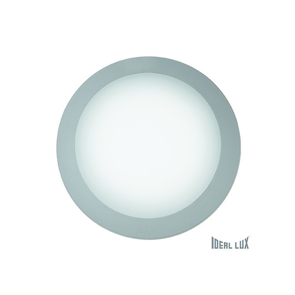 Ideal Lux 113340 vonkajšie nástenné svietidlo Berty Medium Grigio 1x11W | GX53 | IP66