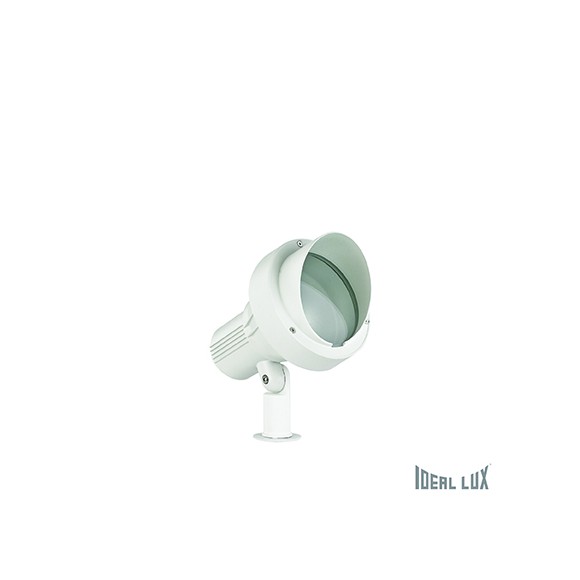 Ideal Lux 106229 vonkajšie reflektorová lampa Terra Bianco 1x60W | E27 | IP65 - biela