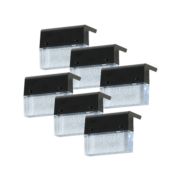 Immax 08501C LED solárne vonkajšie nástenné svietidlo DECK  | 1W integrovaný LED zdroj
