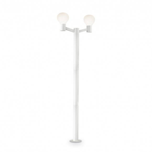 Ideal Lux 147086 vonkajšia lampa Clio 2x60W | E27 | IP44 - biela