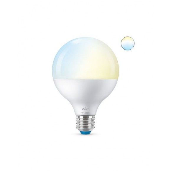 Wiz Tunable white 8718699786335 inteligentná LED žiarovka E27 | 1x11W | 1055lm | 2700-6500K - tvar globe