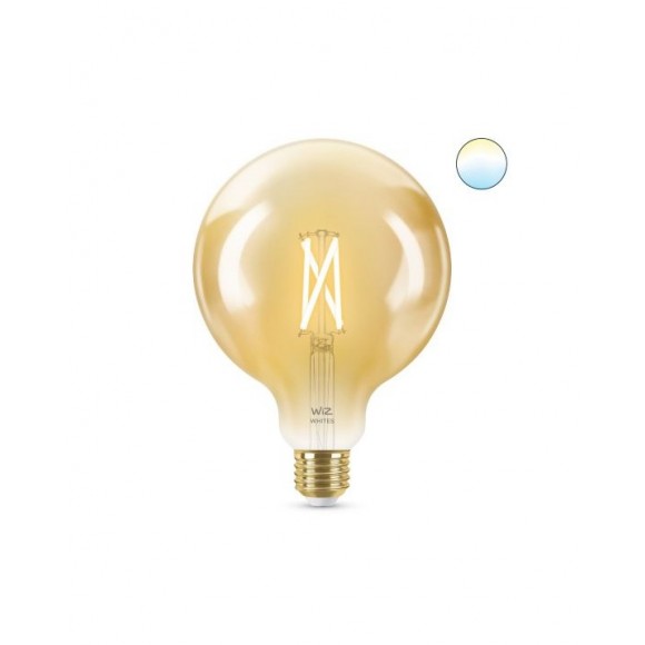 Wiz Tunable white 8718699786816 inteligentná LED dizajnová žiarovka E27 | 1x6,7W | 640lm | 2000-5000K - tvar globe