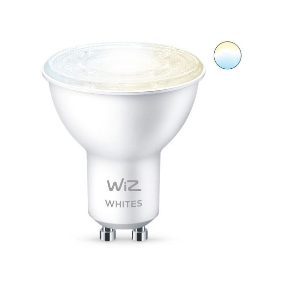 Wiz Tunable white 8718699787110 inteligentná LED žiarovka GU10 | 1x4,9W | 345lm | 2700-6500K