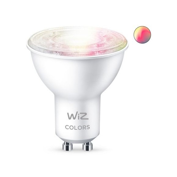 Wiz Colors 8718699787134 inteligentná LED žiarovka GU10 | 1x4,9W | 345lm | 2200-6500K | RGB