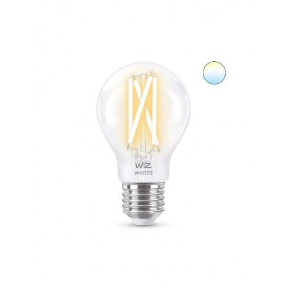Wiz Tunable white 8718699787158 inteligentná LED filamentová žiarovka E27 | 1x6,7W | 806lm | 2700-6500K