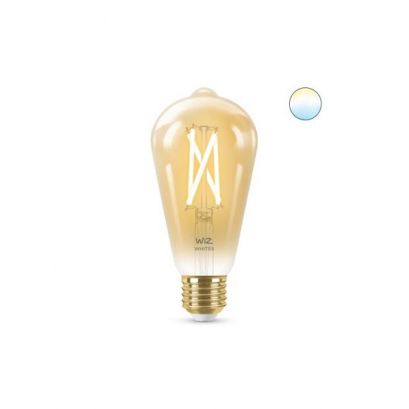Wiz Tunable white 8718699787233 inteligentná LED dizajnová žiarovka E27 | 1x6,7W | 640lm | 2000-5000K