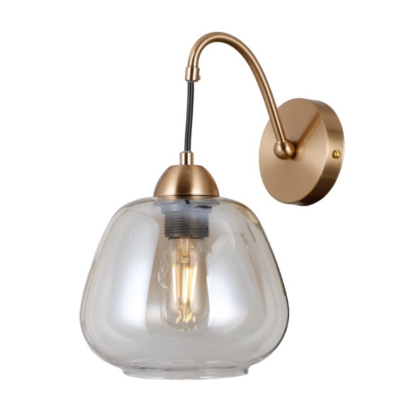 Italux WL-40824-1-GD nástenné svietidlo Felis E27
