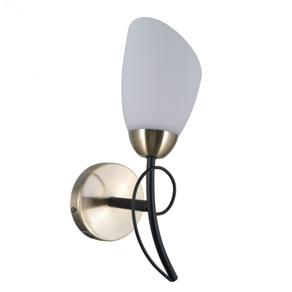 Italux WL-6706-1 nástenná lampa Cristina 1x40W | E27 | IP20 - bronzová farba