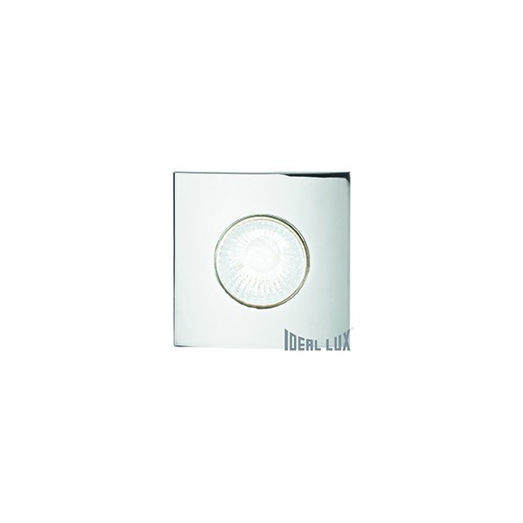 zápustné bodové svietidlo Ideal lux HIP 1x50W GU10 - chróm