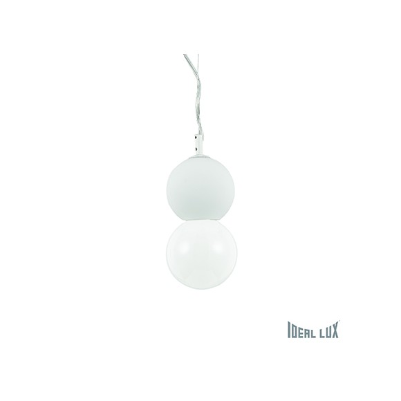závesné stropné svietidlo Ideal lux TWO 1x60W E27 - biela