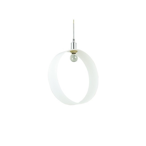 Ideal Lux 098975 závesné stropné svietidlo anello Ring Anello Ring 1x40W | E27 - biele