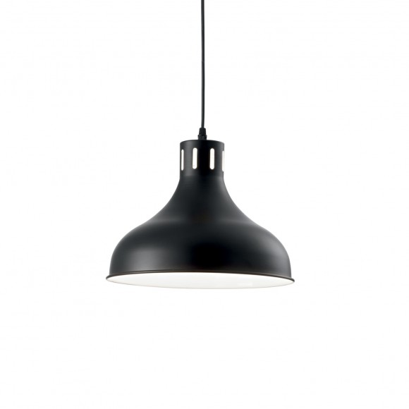 závesný luster Ideal Lux Island SP1 1x60W E27 - čierna