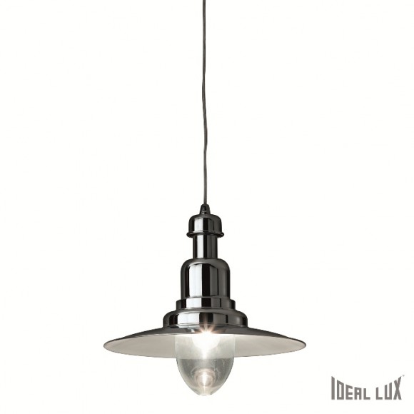 závesné svietidlo - luster Ideal lux FIORD 1x60W E27 - chróm