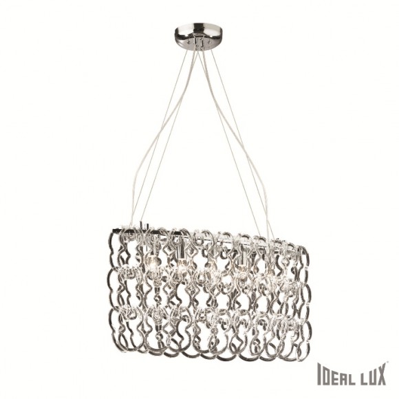 závesné svietidlo - luster Ideal lux NIAGARA 5x40W E14 - transparentná