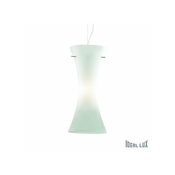 závesné svietidlo - luster Ideal lux ELICA 1x60W E27 - biela