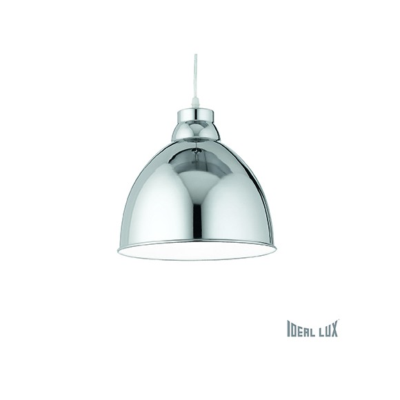 Ideal Lux 020730 závesné stropné svietidlo Navy Cromo 1x60W | E27