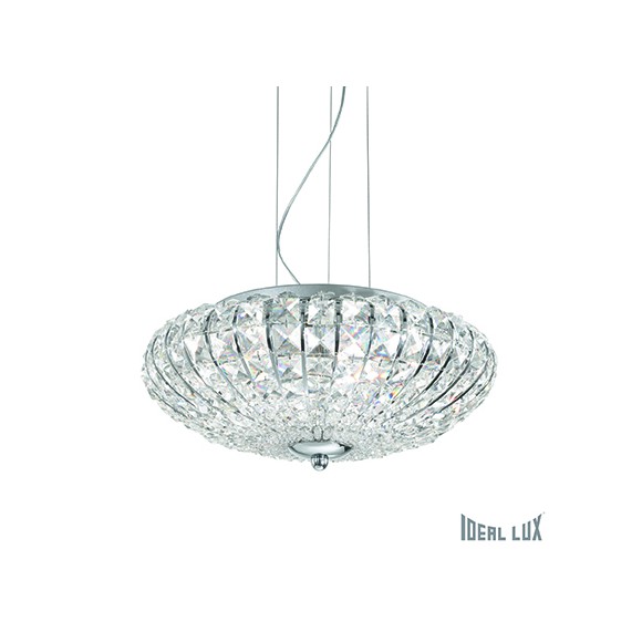 závesné svietidlo - luster Ideal lux VIRGIN 5x40W G9 - chróm
