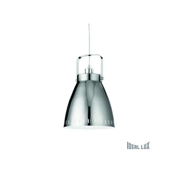 Ideal Lux 037332 závesné stropné svietidlo Presa Big Cromo 1x60W | E27 - chróm