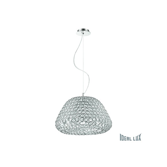 závesné svietidlo - luster Ideal lux KING G9 - chróm
