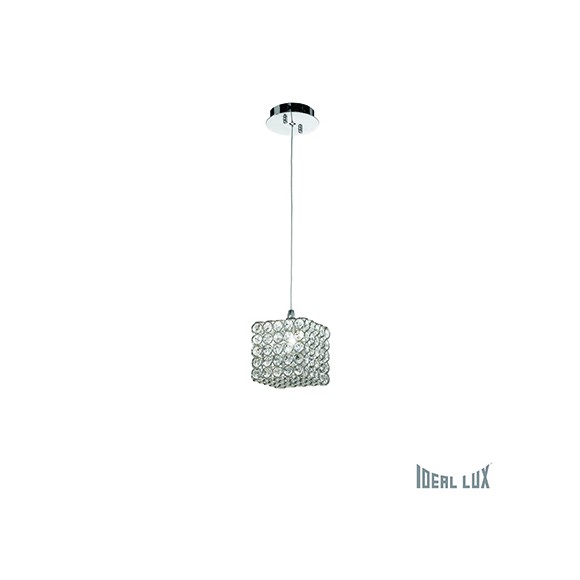 Ideal Lux 080437 závesné stropné svietidlo Admiral 1x40W | G9 - krištál