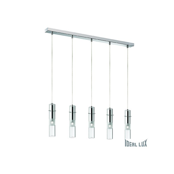 Ideal Lux 089850 závesné stropné svietidlo Bar 5x40W | G9