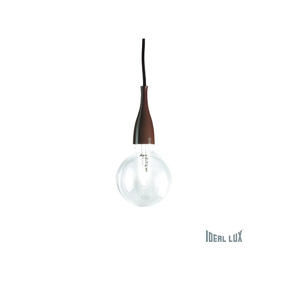 Ideal Lux 112466 závesné stropné svietidlo Minimal Coffee 1x70W | E27 - kávová