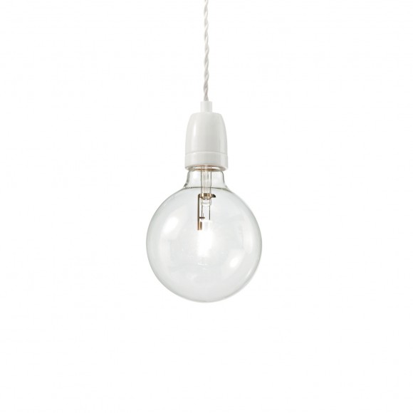 Ideal Lux 134116 závesné stropné svietidlo Klaus 1x60W | E27 - biele