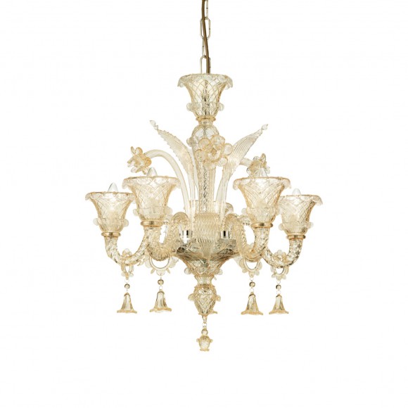 Ideal Lux 137377 závesné stropné svietidlo Antoinetta 5x40W | E14