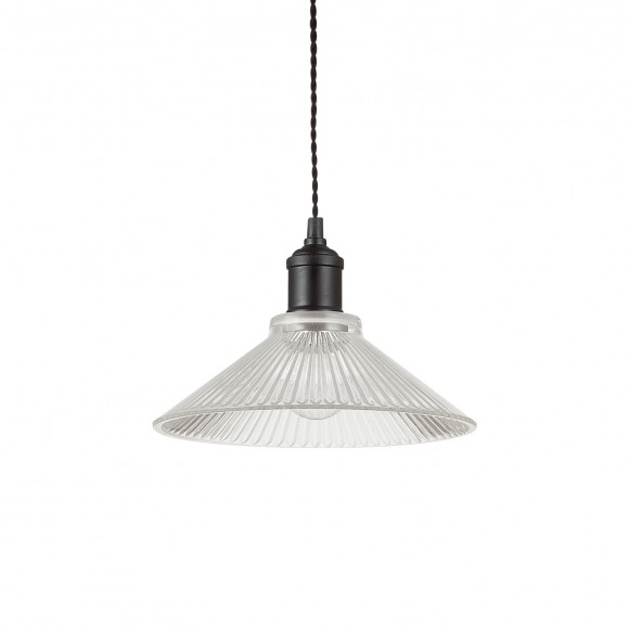 závesný luster Ideal Lux Astrid SP1 1x60W E27 - čierna