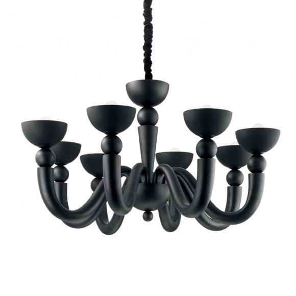 závesné svietidlo Ideal lux Bon Bon SP8 8x40W E14 - elegantný moderna