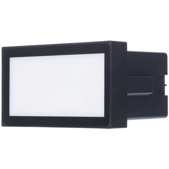Emos ZC0102 LED orientačné zápustné svietidlo 1x4W | IP54 - neutrálna biela, antracit
