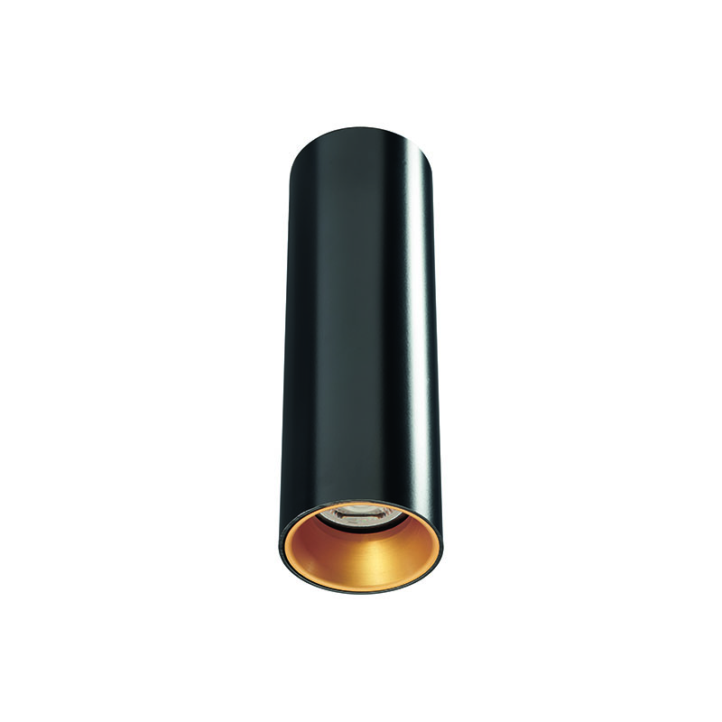 Sylvania 2061010 prisadené stropné bodové svietidlo Tubixx 1x14W | 1234lm | 3000K | IP20 - čierna, zlatá
