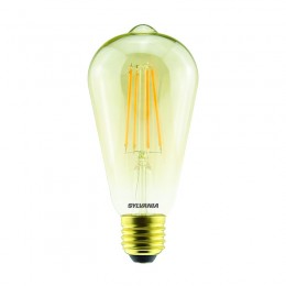 Sylvania 0029307 LED žiarovka filament 1x6W | E27 | 560lm | 2500K