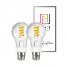 Immax Neo 07089B LED sada inteligentných žiaroviek 2x5W | E27 | 3000-6000K
