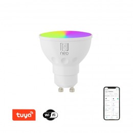 Immax NEO 07724L LED inteligentná žiarovka 1x3,5W | GU10 | 350lm | 2700-6500K | CCT | RGB