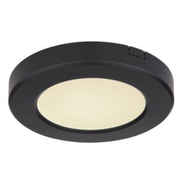 Globo 12379-6B LED stropné svietidlo Lasse 1x6W | 400lm | 3000-4000-6500K - čierna