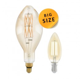 Eglo 11685 LED filamentová žiarovka Vintage 1x8W / 60W | E27 | 806lm | 2100K