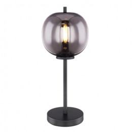 Globo 15345T stolné svietidlo Blacky 1x40W | E14 - čierna, dymová