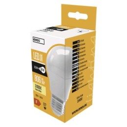 EMOS ZL4010 LED žiarovka Basic | 8,5W E27 | 510lm | 3000K