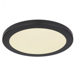 Globo 12379-24B LED stropné svietidlo Lasse 1x24W | 1800lm | 3000-4000-6500K - čierna