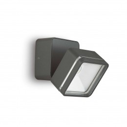 Ideal Lux 285511 LED vonkajšia nástenná lampa Omega Ap Square 1x7W | 650lm | 4000K | IP54