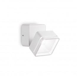 Ideal Lux 285528 LED vonkajšia nástenná lampa Omega Ap Square 1x7W | 650lm | 4000K | IP54