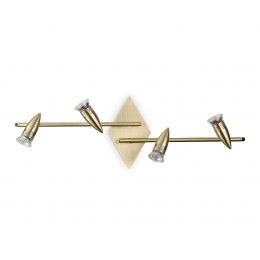 Ideal Lux 287799 prisadený bodový luster Alfa pl4 4x50W | GU10