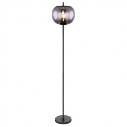 Globo 15345S stojacie svietidlo Blacky 1x40W | E27 - čierna, dymová