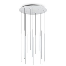 Ideal lux I341088 LED závesný luster FILO | 19W integrovaný LED zdroj | 2700K