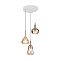 Trio T349430317 závesný luster ALDEA  | 3x10W E14
