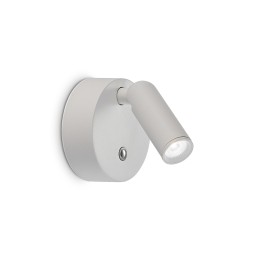 Ideal lux 350233 LED bodové nástenné svietidlo BEAN | 3W integrovaný LED zdroj | 180lm | 3000K