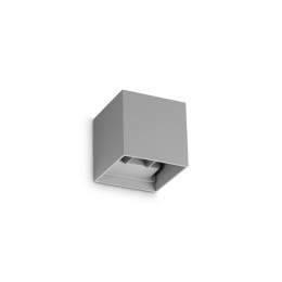 Ideal lux 366838 LED vonkajšie nástenné svietidlo ATOM | 12W integrovaný LED zdroj | 700lm | 4000K