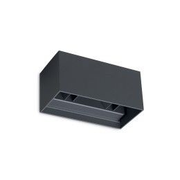 Ideal lux 366852 LED vonkajšie nástenné svietidlo ATOM | 25W integrovaný LED zdroj | 1440lm | 4000K