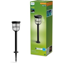 Philips 8720169267213 LED solárne vonkajší stĺpik Radii | 1,3W integrovaný LED zdroj | 3000K